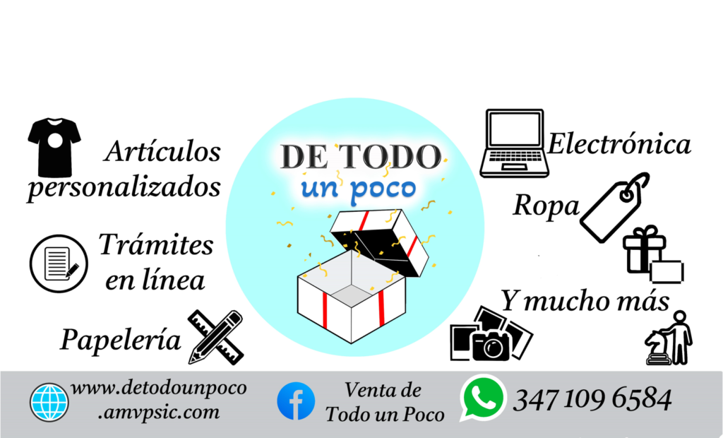 Papeleria y tienda de regalos en calle Libertad No. 158, Col. Agua Caliente, San Miguel el Alto DE TODO un poco