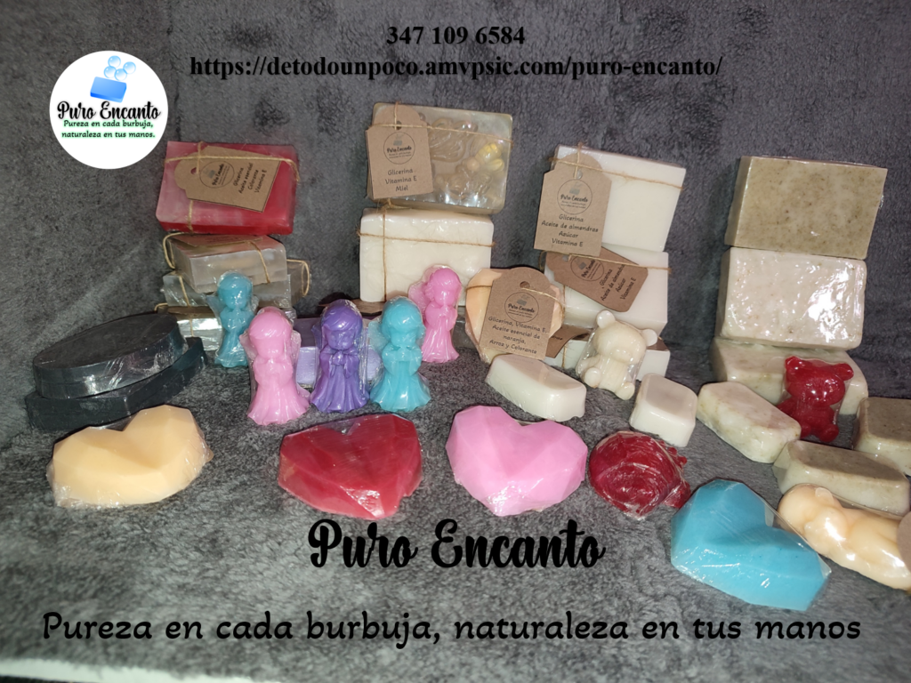 Puro Encanto jabon artesanal
DE TODO un poco
San Miguel el Alto
papeleria regalos